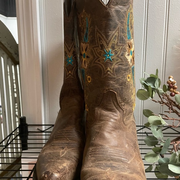 J.B. Dillion cowgirl boots sz 7.5B - Picture 7 of 10